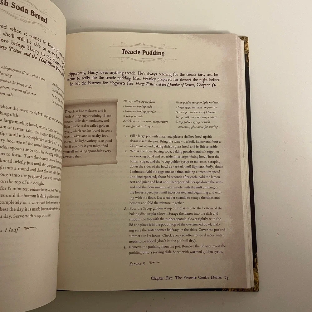 Unofficial Harry Potter Cookbook, Dinah Bucholz‎ Hardcover EUC
